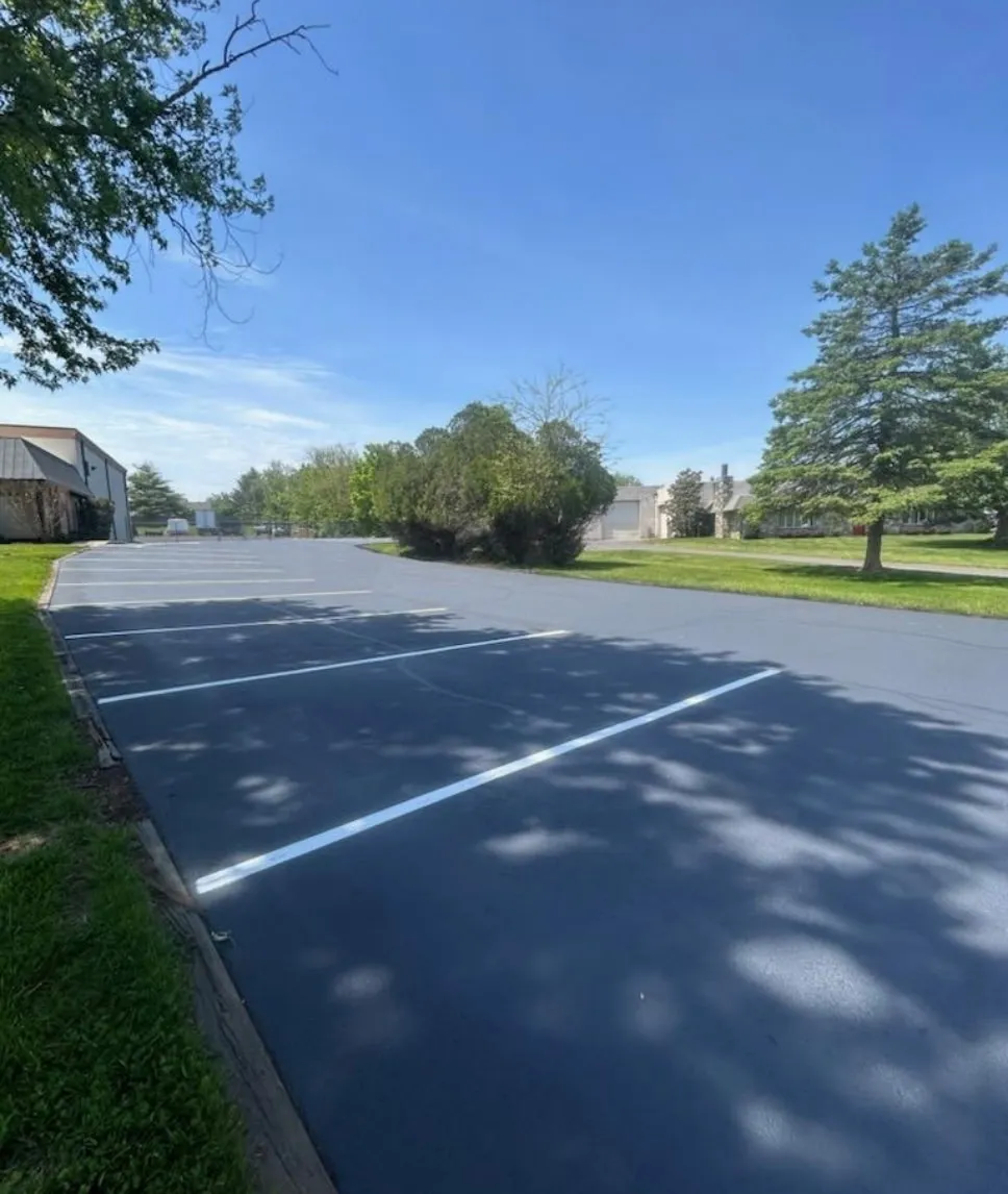 Commercial parking lot · Warehouse property