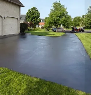Asphalt crack repair · Philadelphia suburbs — after
